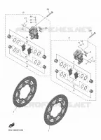 ETRIER DE FREIN AVANT pour Yamaha R1 2024