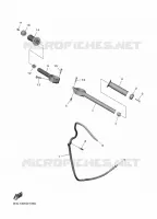 GUIDON ET CABLES pour Yamaha R1 2024