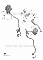 COMMODO / LEVIER pour Yamaha R1 2024