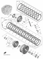 EMBRAYAGE DE DEMARREUR pour Yamaha R1 2024