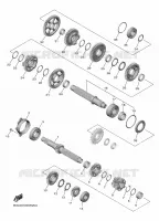 TRANSMISSION pour Yamaha R1 2024