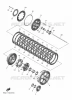 EMBRAYAGE DE DEMARREUR pour Yamaha YZF 2024