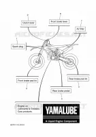 PIECES D'ENTRETIEN pour Yamaha YZ 2024