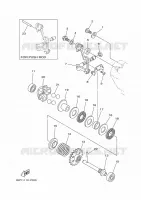 VALVE D'ECHAPPEMENT pour Yamaha YZ 2024