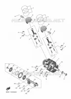 VILEBREQUIN / PISTON pour Yamaha R7 2024