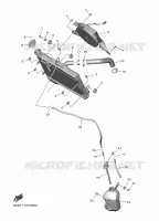 RADIATEUR / DURITES pour Yamaha R7 2024