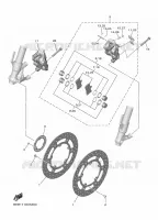 ETRIER DE FREIN AVANT pour Yamaha R7 2024