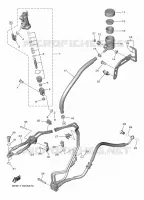 MAITRE CYLINDRE DE FREIN ARRIERE pour Yamaha R7 2024