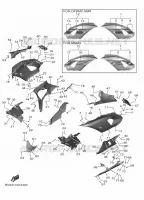 CARENAGES 2 pour Yamaha R7 2024