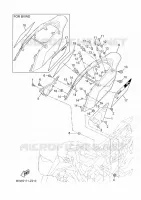 COUVERCLE LATERAL pour Yamaha TENERE 2024
