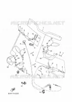 GUIDON ET CABLES pour Yamaha TENERE 2024