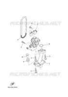 POMPE A HUILE pour Yamaha TENERE 2024
