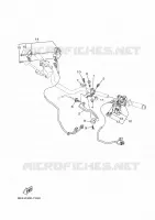 COMMODO / LEVIER pour Yamaha MT 2023