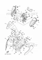 PHARE  pour Yamaha MT 2023