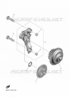 EMBRAYAGE DE DEMARREUR pour Yamaha YZF 2023