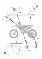 PARTIE ELECTRIQUE 1 pour Yamaha YZF 2023