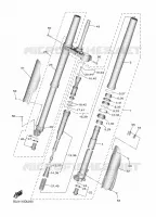 FOURCHE pour Yamaha YZF 2023