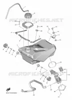 RESERVOIR A ESSENCE pour Yamaha YZF 2023