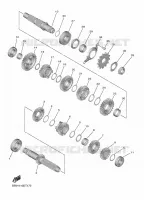 TRANSMISSION pour Yamaha YZF 2023