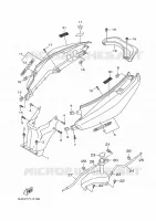COUVERCLE LATERAL pour Yamaha BWS 2023