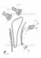 ARBRE A CAMES / CHAINE DE DISTRIBUTION pour Yamaha YZF 2023