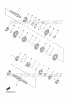 TRANSMISSION pour Yamaha YZF 2023