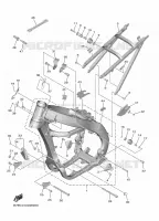 CADRE pour Yamaha YZF 2023