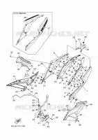 COUVERCLE LATERAL pour Yamaha R3 2023