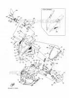 PARE BRISE pour Yamaha R3 2023
