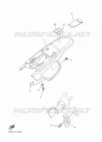 COUVERCLE LATERAL pour Yamaha PW 2022
