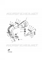 ECHAPPEMENT pour Yamaha PW 2022