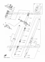FOURCHE pour Yamaha PW 2022
