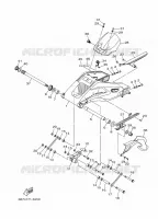 BRAS ARRIERE pour Yamaha MT 2022
