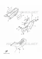 COUVERCLE LATERAL pour Yamaha TW 2022