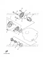 POMPE A HUILE pour Yamaha TW 2022