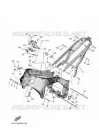 CADRE pour Yamaha MT 2022