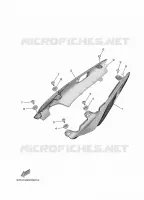 COUVERCLE LATERAL pour Yamaha MT 2022