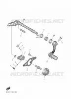 AXE DE SELECTEUR / PEDALE pour Yamaha YZF 2022