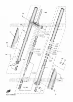 FOURCHE pour Yamaha YZF 2022