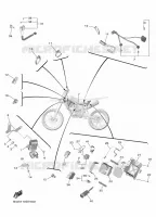 PARTIE ELECTRIQUE 2 pour Yamaha YZF 2022