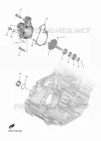 POMPE A EAU / DURITES pour Yamaha YZF 2022