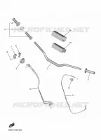 GUIDON ET CABLES pour Yamaha YZF 2022