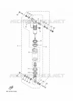 AMORTISSEUR ARRIERE pour Yamaha YZ 2022