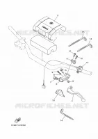 COMMODO / LEVIER pour Yamaha YZ 2022