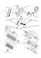 KIT PIECES D'ENTRETIEN pour Yamaha YZ 2022