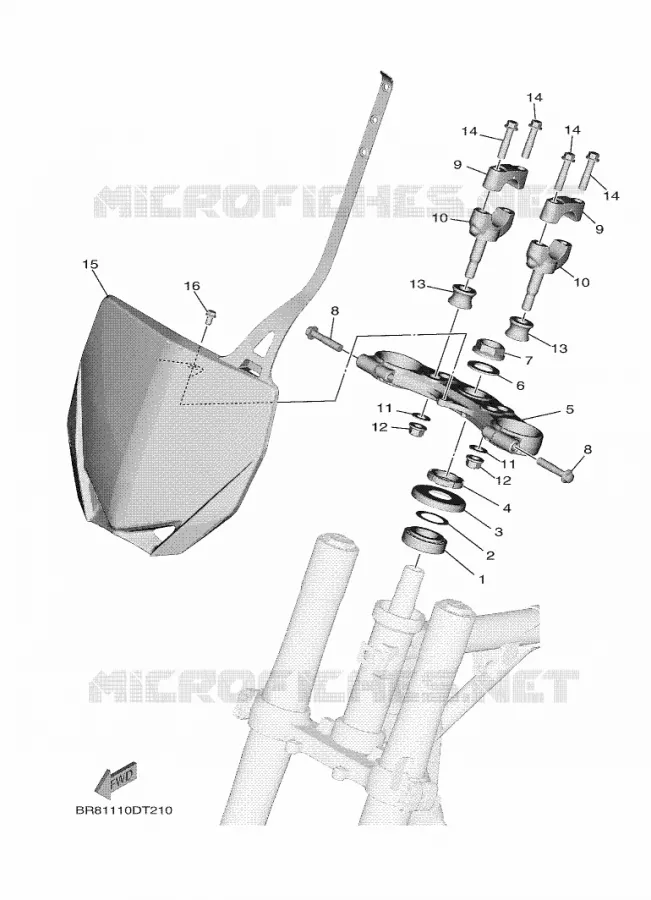 DIRECTION Yamaha MOTO 65 2022 YZ  YZ65N