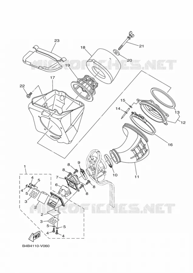 ADMISSION Yamaha MOTO 85 2021 YZ  YZ85ML
