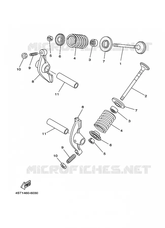 SOUPAPE Yamaha MOTO 110 2021 TTR  TTR110EML