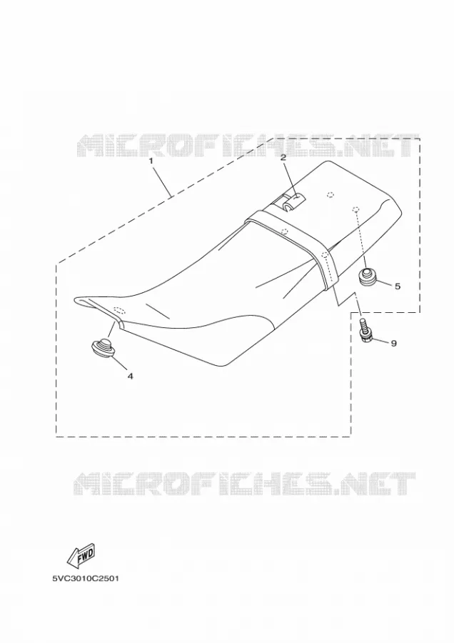 SELLE Yamaha MOTO 200 2021 TW  TW200MB / TW200E