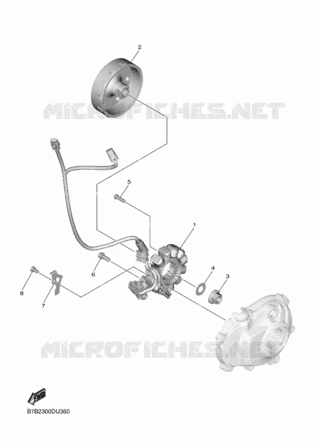ALLUMAGE Yamaha MOTO 250 2021 YZF  YZ250FML